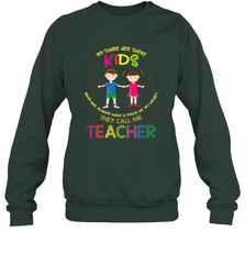 They Call Me Teacher School Kids Fun Appreciation Crewneck Sweatshirt Crewneck Sweatshirt - HHHstores