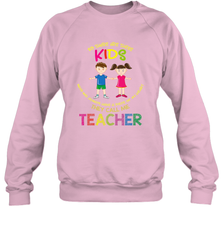 They Call Me Teacher School Kids Fun Appreciation Crewneck Sweatshirt Crewneck Sweatshirt - HHHstores