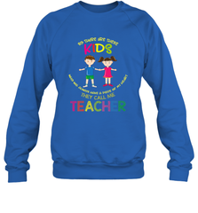 They Call Me Teacher School Kids Fun Appreciation Crewneck Sweatshirt Crewneck Sweatshirt - HHHstores