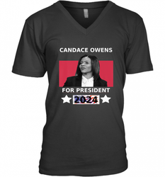 Candace Owens For President 2024 Men's V-Neck