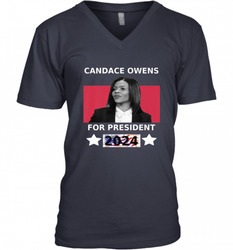 Candace Owens For President 2024 Men's V-Neck