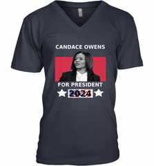 Candace Owens For President 2024 Men's V-Neck Men's V-Neck - HHHstores