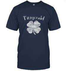 Vintage Fitzgerald Irish Shamrock St Patty's Day Men's T-Shirt Men's T-Shirt - HHHstores