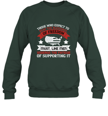 Those who expect to reap the blessings of freedom, must, like men, undergo the fatigue of supporting it 01 Crewneck Sweatshirt Crewneck Sweatshirt - HHHstores