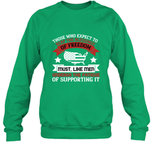 Those who expect to reap the blessings of freedom, must, like men, undergo the fatigue of supporting it 01 Crewneck Sweatshirt Crewneck Sweatshirt - HHHstores