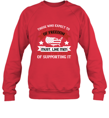 Those who expect to reap the blessings of freedom, must, like men, undergo the fatigue of supporting it 01 Crewneck Sweatshirt Crewneck Sweatshirt - HHHstores