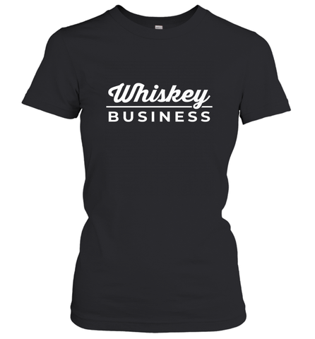 Whiskey Business Drinking St Patrick's Day Women's T-Shirt Women's T-Shirt / Black / S Women's T-Shirt - HHHstores