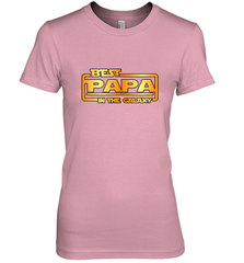The best Papa in the galaxy Women's Premium T-Shirt Women's Premium T-Shirt - HHHstores