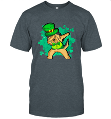 Dabbing Irish Terrier Dog Leprechaun St Patricks Day Ireland Men's T-Shirt Men's T-Shirt - HHHstores