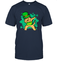 Dabbing Irish Terrier Dog Leprechaun St Patricks Day Ireland Men's T-Shirt Men's T-Shirt - HHHstores
