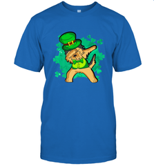 Dabbing Irish Terrier Dog Leprechaun St Patricks Day Ireland Men's T-Shirt Men's T-Shirt - HHHstores