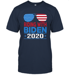 Riding With Biden Joe Biden 2020 For President Vote Gift Men's T-Shirt