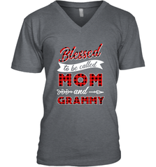Blessed to be called Mom and Grammy Men's V-Neck Men's V-Neck - HHHstores