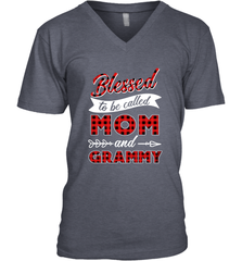 Blessed to be called Mom and Grammy Men's V-Neck Men's V-Neck - HHHstores