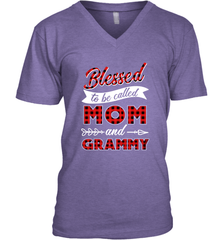 Blessed to be called Mom and Grammy Men's V-Neck Men's V-Neck - HHHstores