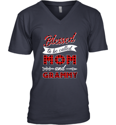 Blessed to be called Mom and Grammy Men's V-Neck