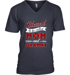 Blessed to be called Mom and Grammy Men's V-Neck Men's V-Neck - HHHstores