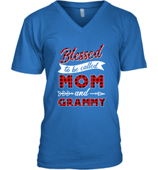 Blessed to be called Mom and Grammy Men's V-Neck Men's V-Neck - HHHstores