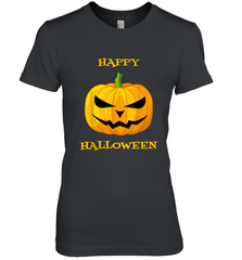Happy Halloween Scary Pumpkin Tee Women's Premium T-Shirt Women's Premium T-Shirt - HHHstores