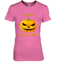 Happy Halloween Scary Pumpkin Tee Women's Premium T-Shirt Women's Premium T-Shirt - HHHstores