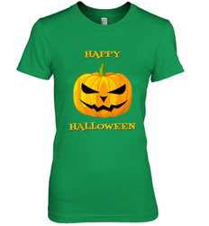 Happy Halloween Scary Pumpkin Tee Women's Premium T-Shirt