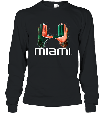 Miami Hurricanes Limited Edition T Shirt Long Sleeve T-Shirt Long Sleeve T-Shirt / Black / S Long Sleeve T-Shirt - HHHstores