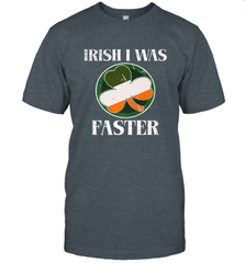 Irish I Was Faster Funny Running St Patricks Day Men's T-Shirt Men's T-Shirt - HHHstores