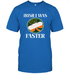 Irish I Was Faster Funny Running St Patricks Day Men's T-Shirt Men's T-Shirt - HHHstores