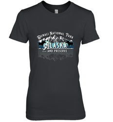 Denali National Park Alaska AK USA Moose Souvenir Women's Premium T-Shirt