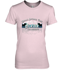 Denali National Park Alaska AK USA Moose Souvenir Women's Premium T-Shirt Women's Premium T-Shirt - HHHstores
