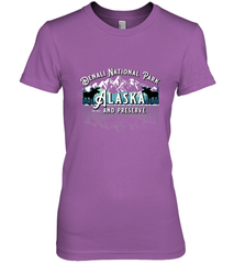 Denali National Park Alaska AK USA Moose Souvenir Women's Premium T-Shirt Women's Premium T-Shirt - HHHstores
