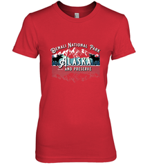 Denali National Park Alaska AK USA Moose Souvenir Women's Premium T-Shirt Women's Premium T-Shirt - HHHstores