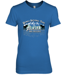 Denali National Park Alaska AK USA Moose Souvenir Women's Premium T-Shirt Women's Premium T-Shirt - HHHstores
