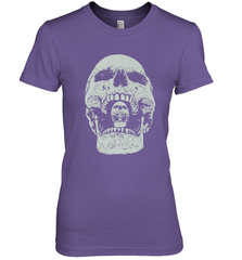 Vintage Halloween Skull Design For Trick or Treating Women's Premium T-Shirt Women's Premium T-Shirt - HHHstores