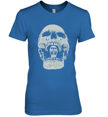 Vintage Halloween Skull Design For Trick or Treating Women's Premium T-Shirt Women's Premium T-Shirt - HHHstores