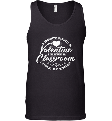 Valentine's Day Teacher School classroom Art Heart Lover Men's Tank Top Men's Tank Top / Black / XS Men's Tank Top - HHHstores