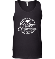 Valentine's Day Teacher School classroom Art Heart Lover Men's Tank Top Men's Tank Top - HHHstores