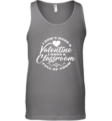 Valentine's Day Teacher School classroom Art Heart Lover Men's Tank Top Men's Tank Top - HHHstores