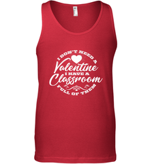 Valentine's Day Teacher School classroom Art Heart Lover Men's Tank Top Men's Tank Top - HHHstores