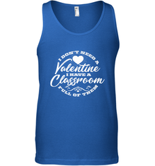 Valentine's Day Teacher School classroom Art Heart Lover Men's Tank Top Men's Tank Top - HHHstores