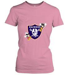 Nfl Oakland Raiders Champion Mickey Mouse Women's T-Shirt Women's T-Shirt - HHHstores