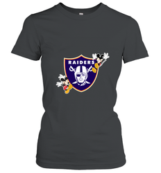 Nfl Oakland Raiders Champion Mickey Mouse Women's T-Shirt
