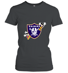 Nfl Oakland Raiders Champion Mickey Mouse Women's T-Shirt Women's T-Shirt - HHHstores
