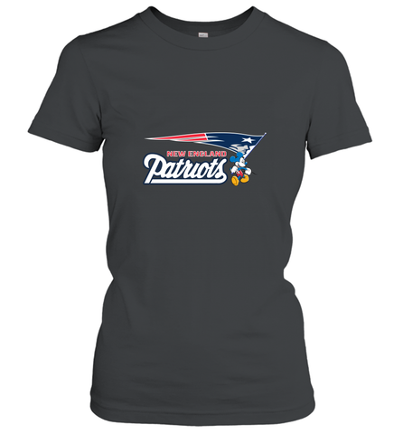 Nfl New England Patriots Champion Mickey Mouse Team Women's T-Shirt Women's T-Shirt / Black / S Women's T-Shirt - HHHstores