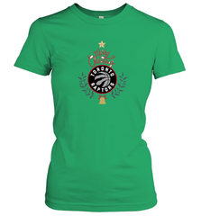 NBA Toronto Raptors Logo merry Christmas gilf Women's T-Shirt Women's T-Shirt - HHHstores
