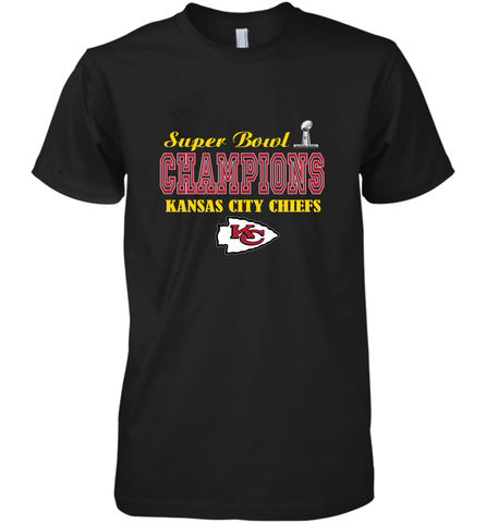 NFL super bowl Kansas City Chiefs champions Men's Premium T-Shirt Men's Premium T-Shirt / Black / XS Men's Premium T-Shirt - HHHstores