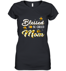 Blessed to be called Mom Women's V-Neck T-Shirt