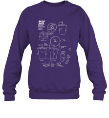 Aqua Teen Hunger Force Master Shake Sculptin Diagram Crewneck Sweatshirt Crewneck Sweatshirt - HHHstores