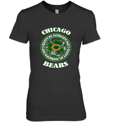NFL Chicagi Bears Logo Happy St Patrick's Day Women's Premium T-Shirt Women's Premium T-Shirt - HHHstores