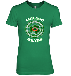 NFL Chicagi Bears Logo Happy St Patrick's Day Women's Premium T-Shirt